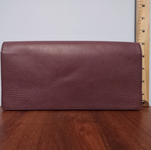Matt & Nat Abiko Dwell Fig Clutch Handbag Vegan Purse - Picture 2 of 8